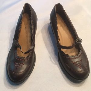 Retro Mary Jane shoes